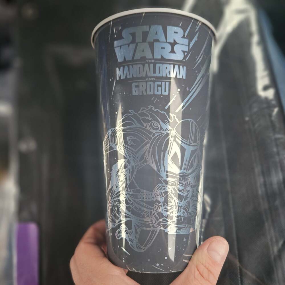 Star Wars The Mandalorian And Grogu Burger King Plastic Collector Cup